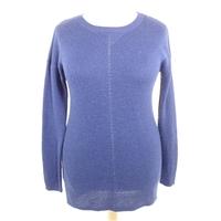 brand new without tags ms collection size 8 navy blue woollen mix jump ...