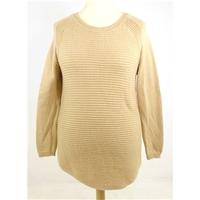 Brand New Without Tags M&S Collection Size 10 Beige Cotton Jumper