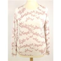brand new without tags ms collection size 8 cream and pink jumper
