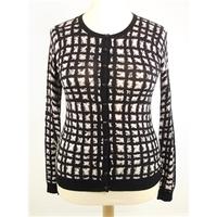 brand new without tags ms collection size 8 black and white cardigan
