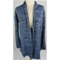 Brand New Without Tags M&S Collection Size 8 Navy and White Patterned Cotton Mix Cardigan