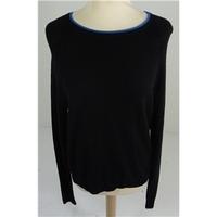 brand new without tags ms collection size 8 black woollen mix jumper