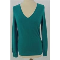 brand new without tags ms collection size 8 turquoise cashmere jumper