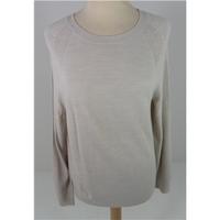 Brand New Without Tags M&S Collection Size 8 Beige Cashmere Cotton Jumper