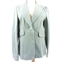 Brand New With Tags Ben Sherman Size S Light Blue Suede Jacket