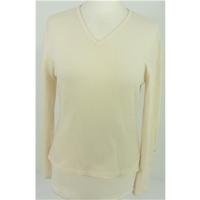 Braemar Size 14 High Quality Soft and Luxurious Pure Cashmere Cream Jumper