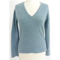 Brora Size 10 High Quality Soft and Luxurious Pure Cashmere Sky Blue Jumper