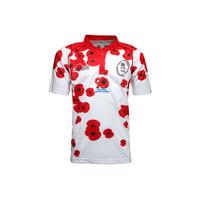 british army poppy appeal ss rugby shirt