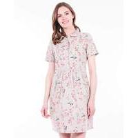 Brakeburn Bird Blossom Shirt Dress