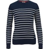 Brakeburn Stripe Cable Jumper Womens