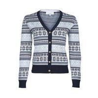 brakeburn fairisle cardigan womens