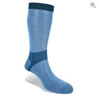 bridgedale womens coolmax liner socks medium 2 pair pack colour sky bl ...