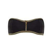 Bridgehampton Binding Bandeau Top - Black