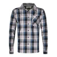 Bromley Check Long Sleeve Shirt Dark Navy