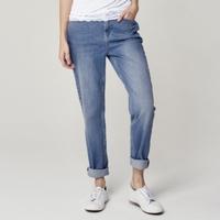 Brompton Boyfriend Jeans - Pale Wash