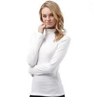 Brave Soul Womens Adrian Rib Roll Neck Cream