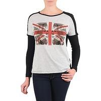 brigitte bardot bb43125 womens long sleeve t shirt in grey