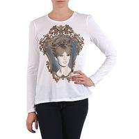 brigitte bardot bb43114 womens long sleeve t shirt in white