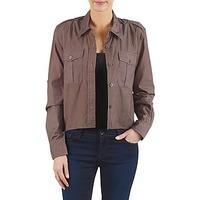 brigitte bardot bb43077 womens shirt in brown