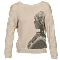 brigitte bardot arlette womens sweater in beige