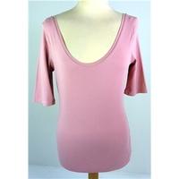 brand new without tags ms collection size 8 pink cotton mix top