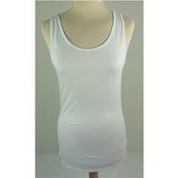 Brand New Without Tags M&S Collection Size 8 White Singlet
