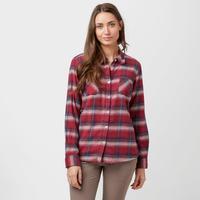 Brakeburn Women\'s Check Flannel Shirt, Red