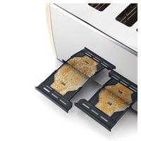 Breville VTT760 Colour Collection 4 Slice Toaster in Cream High Lift