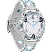 B.R.M Watch Golf Master Mens Light Blue Hands