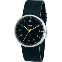 Braun Classic Watch with Leather Strap (BN0021BKBKG)