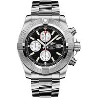 breitling watch super avenger ii volcano black professional iii bracel ...