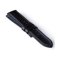 Bremont Leather Strap Black-Green 22mm Regular