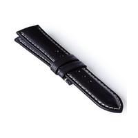 Bremont Leather Strap Black-White 22mm Regular