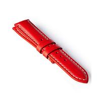 Bremont Leather Strap Red-White 22mm Regular