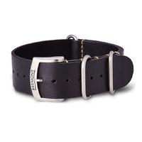 bremont nato strap hambleden black 22mm regular