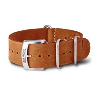 bremont nato strap hambleden vintage brown 22mm regular