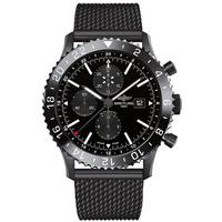 Breitling Watch Chronoliner Blacksteel PVD Bracelet