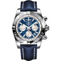 breitling watch chronomat 44 metallica blue