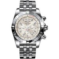 Breitling Watch Chronomat 44 Sierra Silver Pilot Bracelet