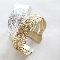 Bracelet/Chain Bracelets Alloy Wedding / Party / Daily / Casual Jewelry Gold / Silver, 1pc Christmas Gifts