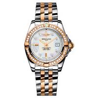 breitling watch galactic 32 pearl diamond pilot bracelet