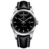 breitling watch transocean black