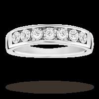 brilliant cut 021 total carat weight diamond eternity ring set in 9 ca ...