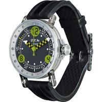 brm watch v6 44 hb black and green hands