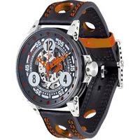 brm watch v6 44 sport orange hands