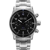bremont watch boeing model 247 chrono black bracelet