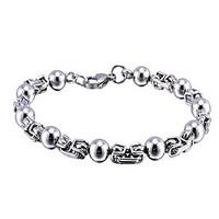 Bracelet Chain Bracelet Alloy Others Friendship Gift / Daily / Casual Jewelry Gift Silver, 1pc