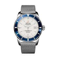 breitling gents superocean heritage 42 blue bezel watch