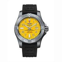 Breitling Avenger II Seawolf Yellow Dial Watch