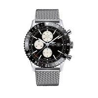 Breitling Gents Chronoliner Black Dial Watch
